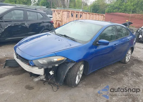 2013 Dodge Dart Sxt из США, поврежденный, VIN 1C3CDFBA2DD292912